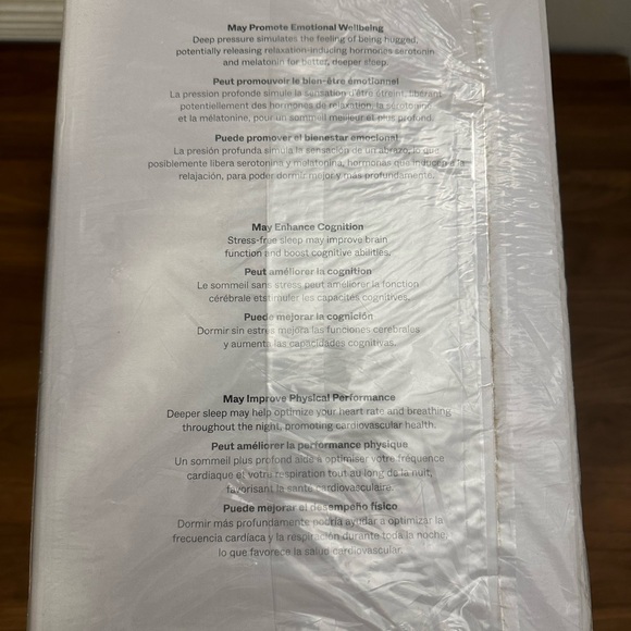 NWT Gravity Chunky Knit Weighted Blanket - Picture 8 of 8